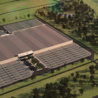 Aerial view of Louisiana industrial facility representing a record investment year